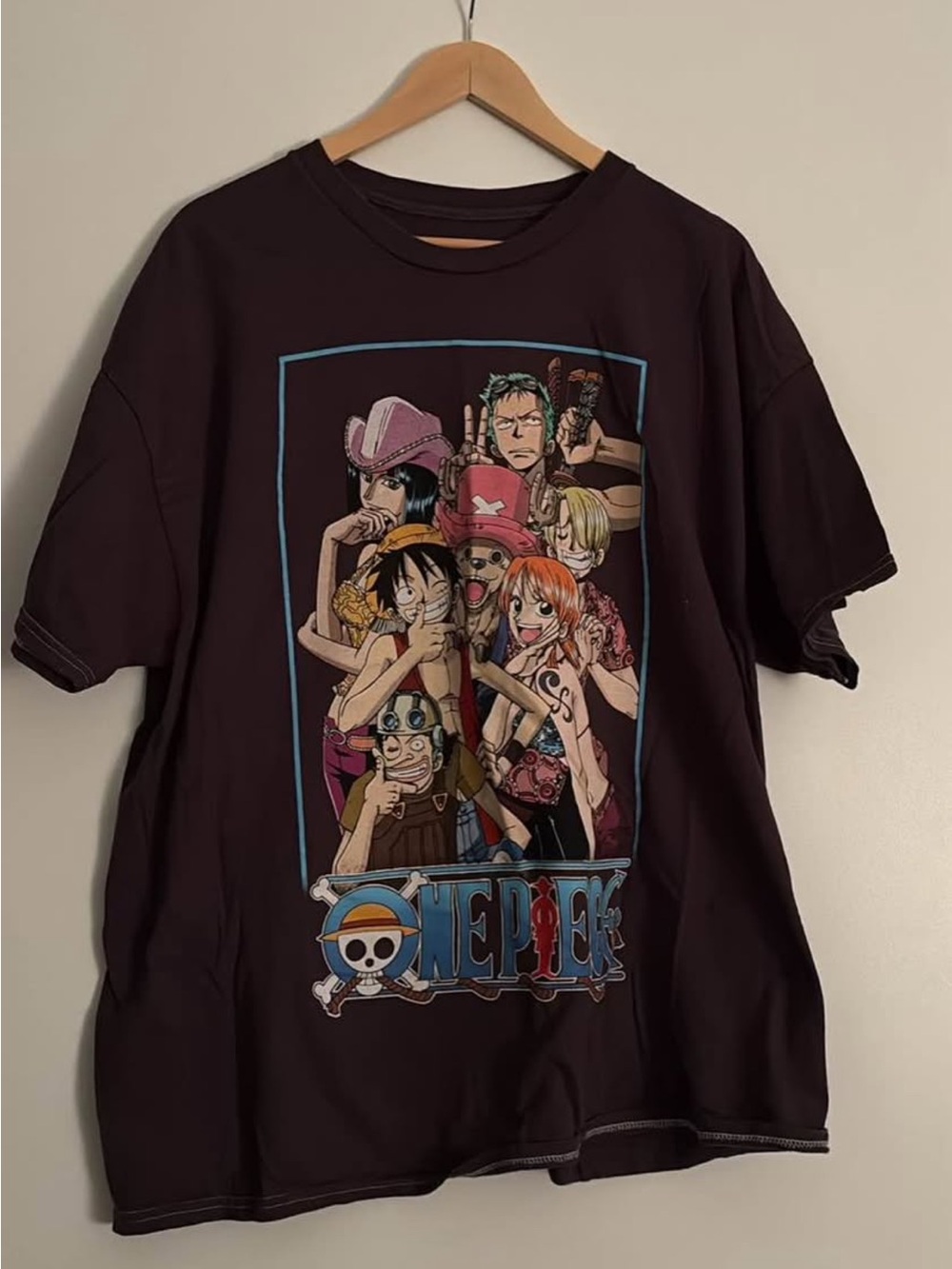 One Piece Straw Hat Crew Graphic T-Shirt in Black
